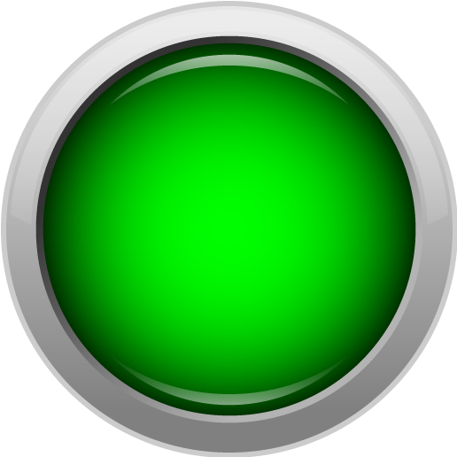 Glossy Green Button Glossy Green Button