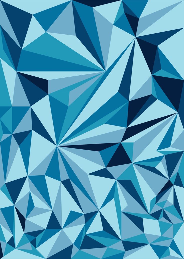 Graphic Design Crystal Pattern