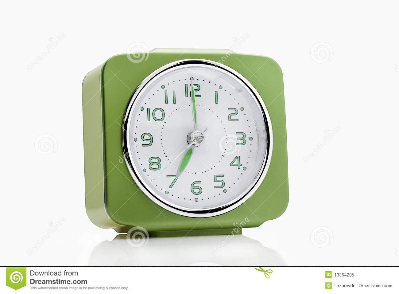 Green Alarm Clock