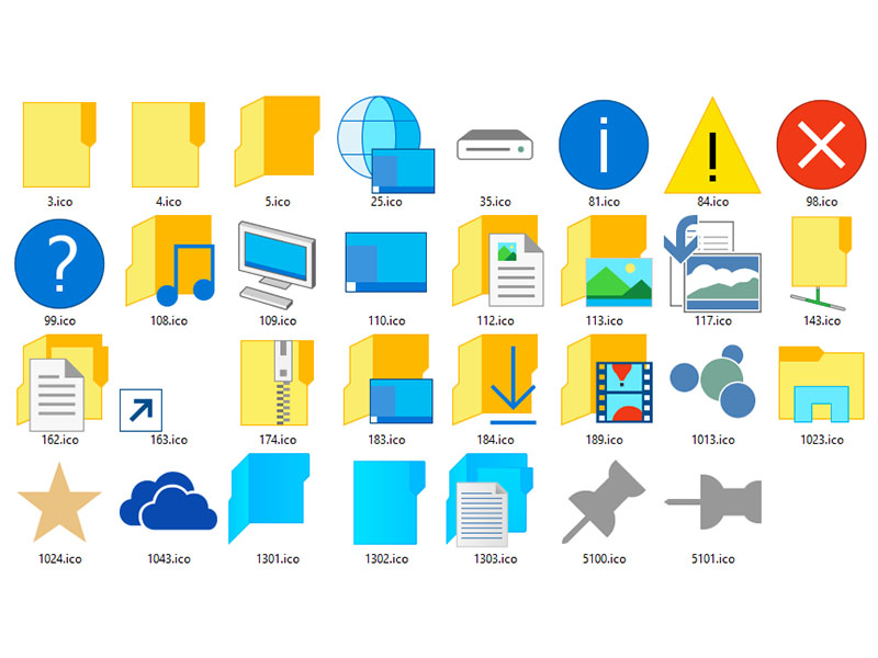 19 Windows 10 Icon Pack Download Images