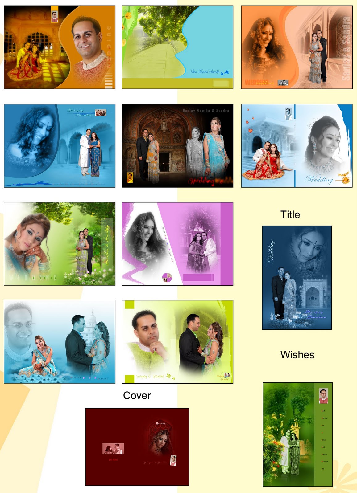 Indian Wedding Album PSD Templates Free Download Indian Wedding Album PSD Templates Free Download