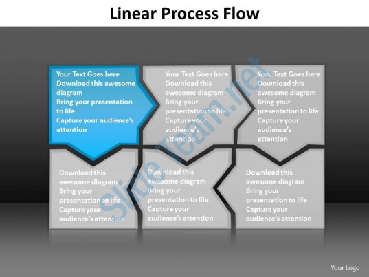 Infographic Process Flow Template