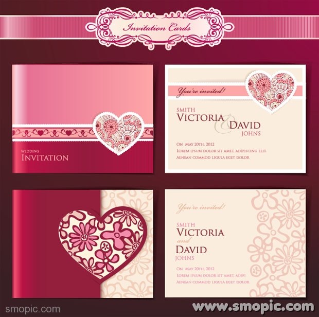 Invitation Card Design Template