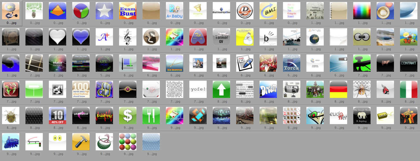 iPhone App Icons iPhone App Icons