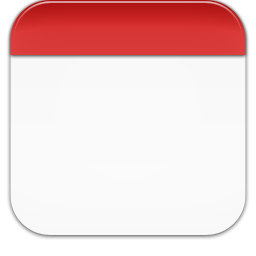 iPhone Calendar Icon Blank