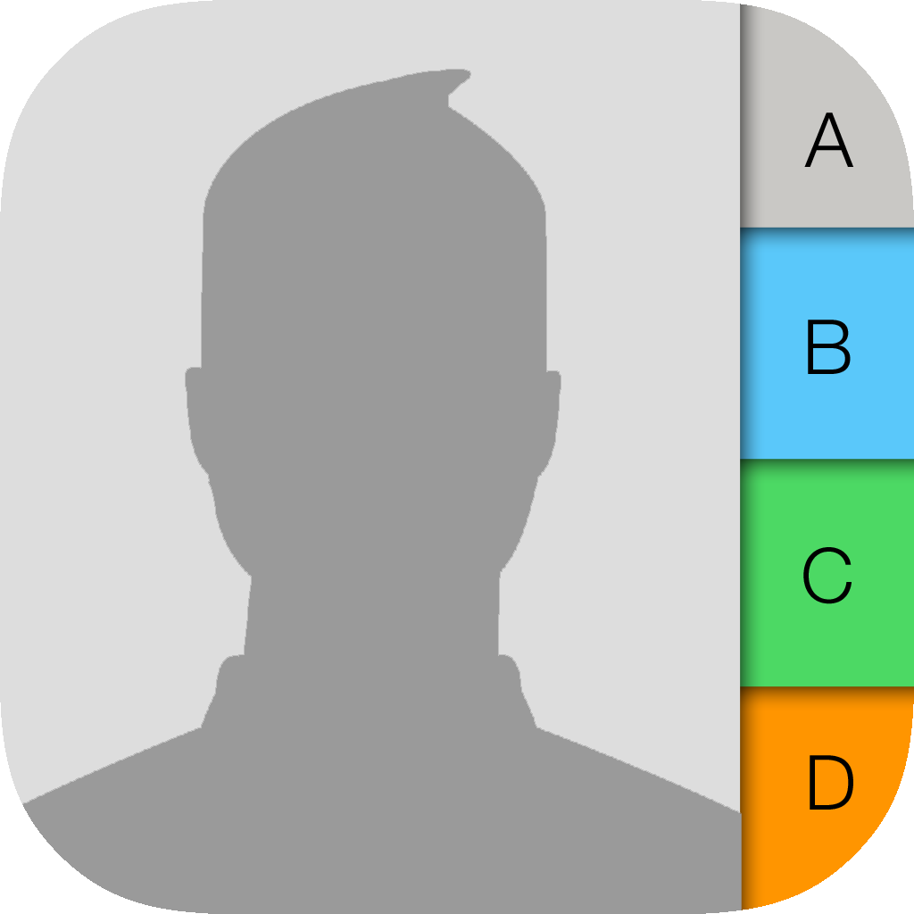 iPhone Contacts App Icon