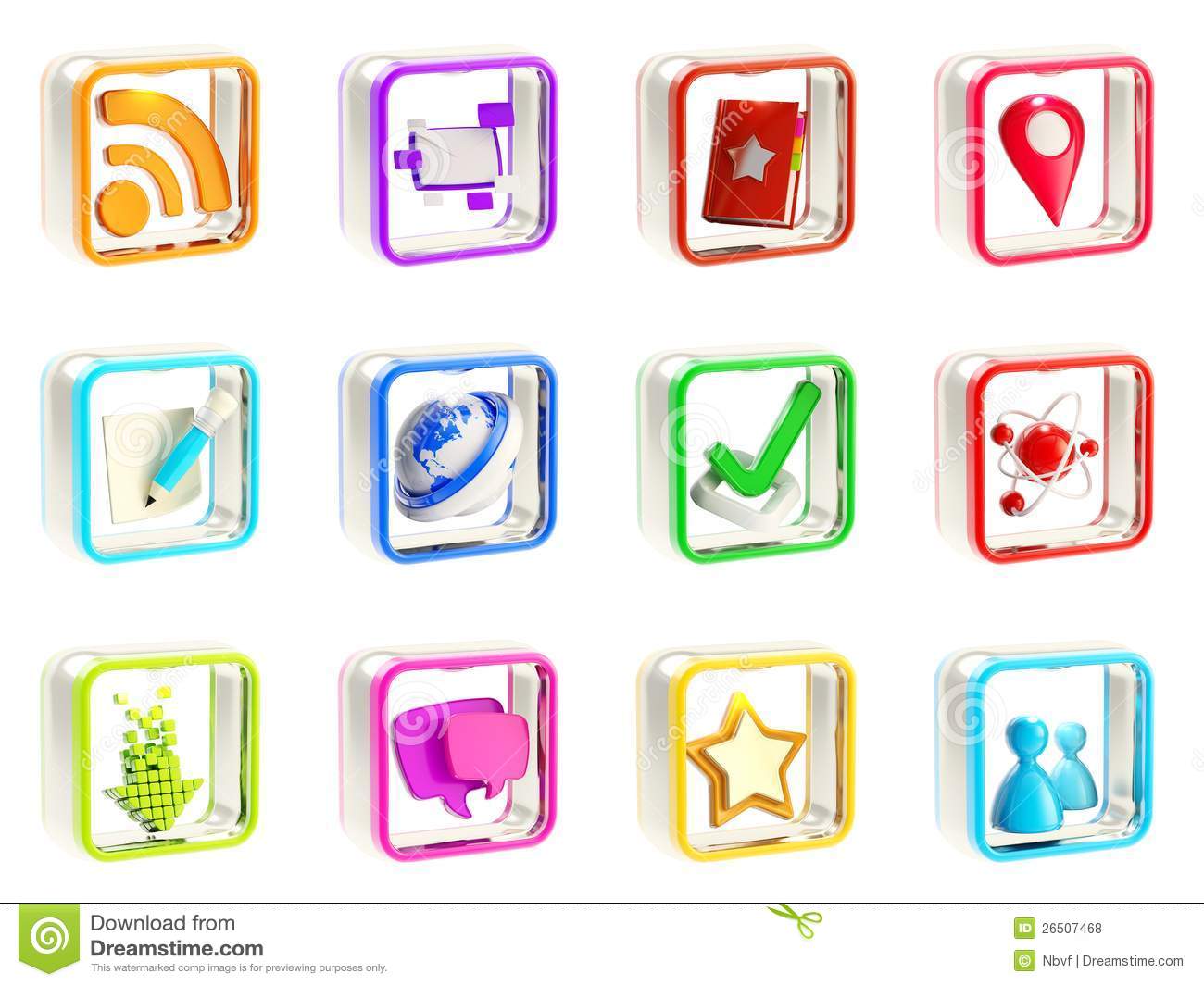 Mobile Application Icons Mobile Application Icons