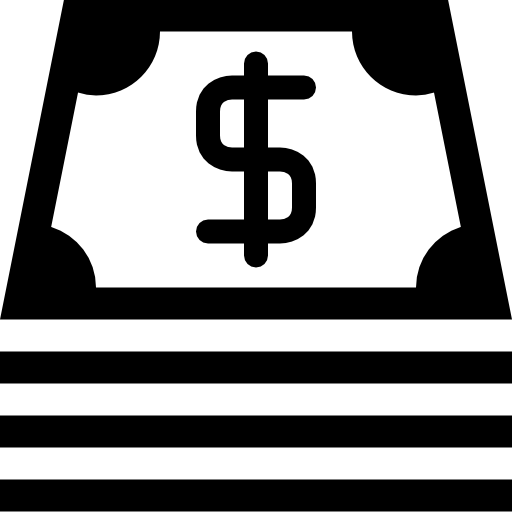 Money Stack Vector Icon