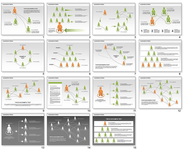 Network Diagram Template PowerPoint