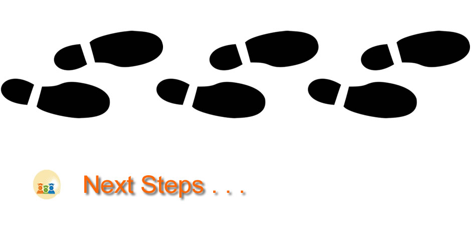 Next Steps Graphic Next Steps Graphic