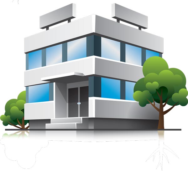 Office Building Vector