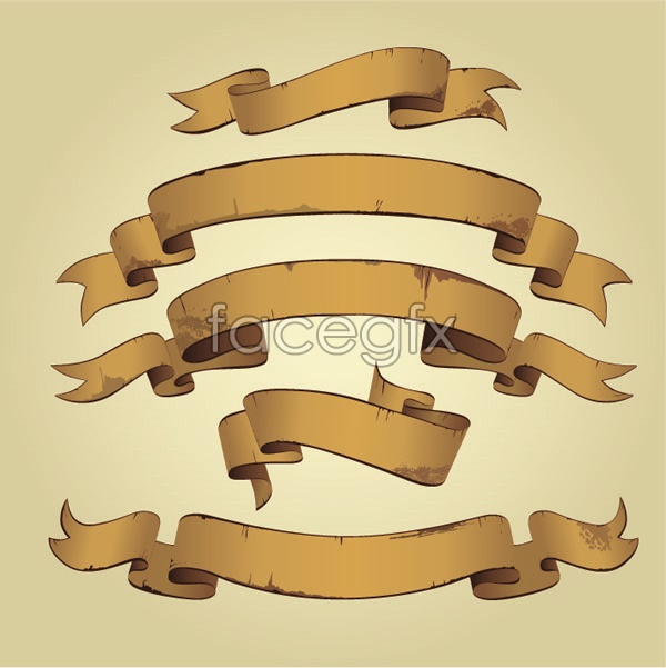 Old Banner Vector Old Banner Vector
