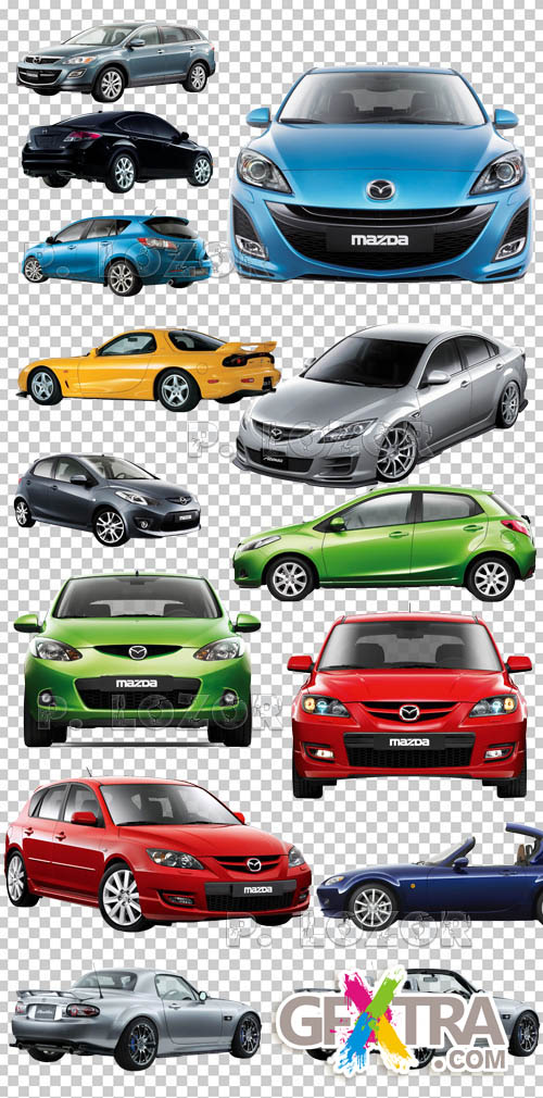 Photoshop PSD Car