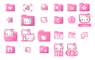 Pink Hello Kitty Icon