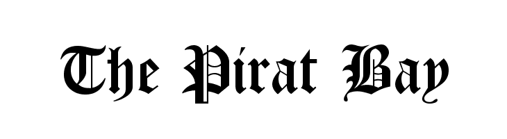 pirate fonts for inkspace