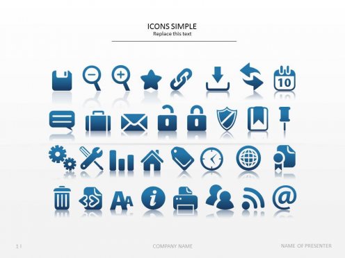 PowerPoint Presentation Icon PowerPoint Presentation Icon
