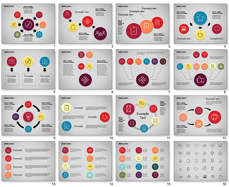 PowerPoint Process Icon PowerPoint Process Icon