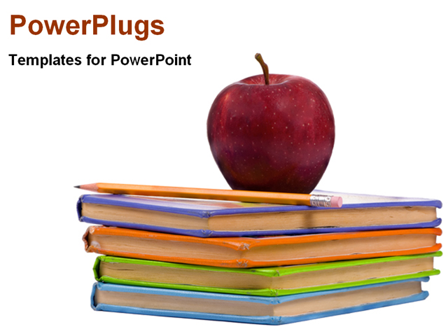 PowerPoint Templates Apple's and Books