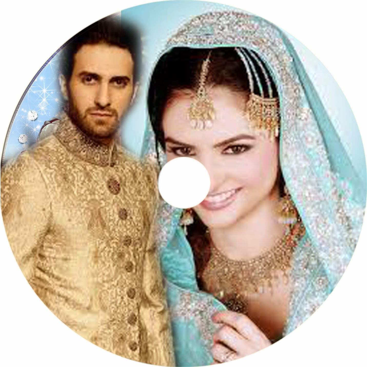 PSD Wedding DVD Cover