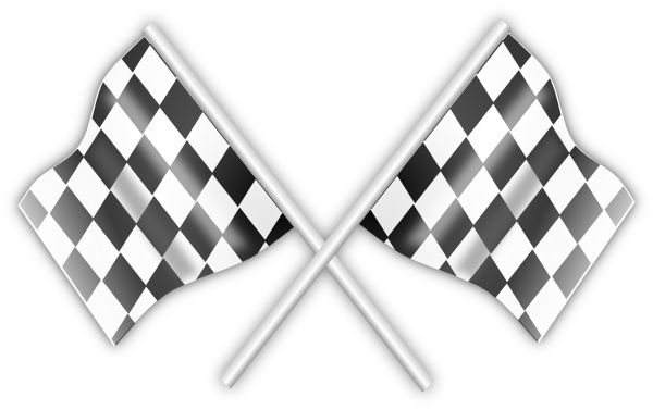 Racing Checkered Flag Clip Art