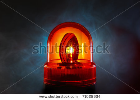 Red Police Light