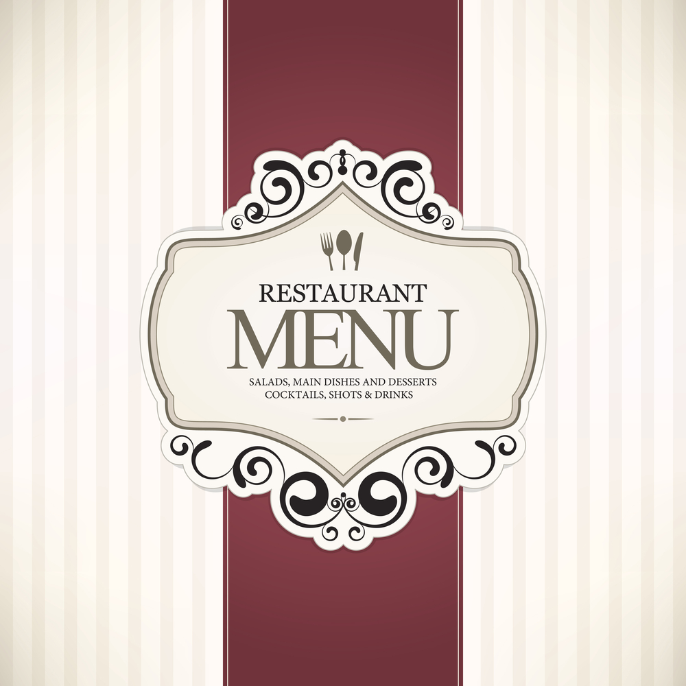 Restaurant Menu Cover Design