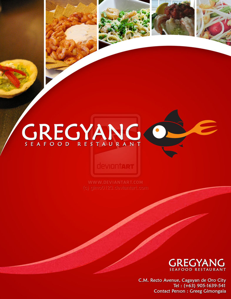 Restaurant Menu Cover Design