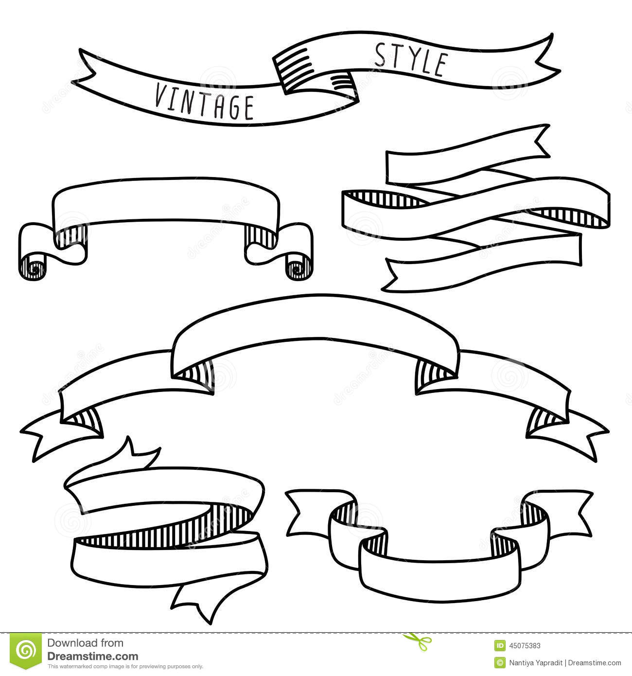 Ribbon Banner Clip Art