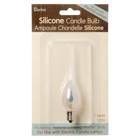 Silicone Candle Light Bulb Watt