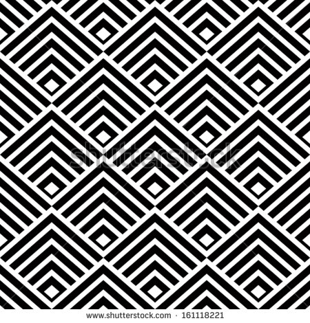 Simple Black and White Geometric Patterns