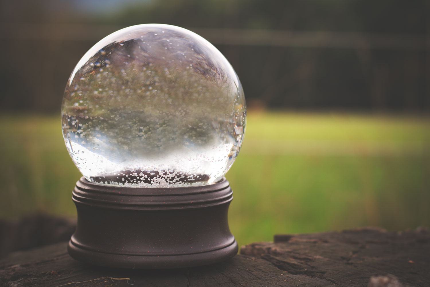 Snow Globe Template Photoshop