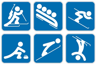 Sochi Olympic Sports Icons