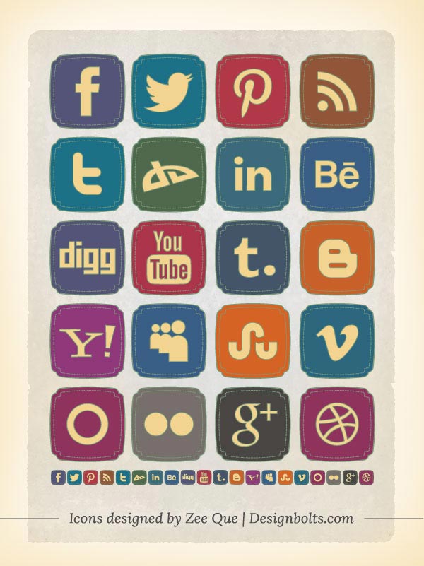 Social Media Icons Free