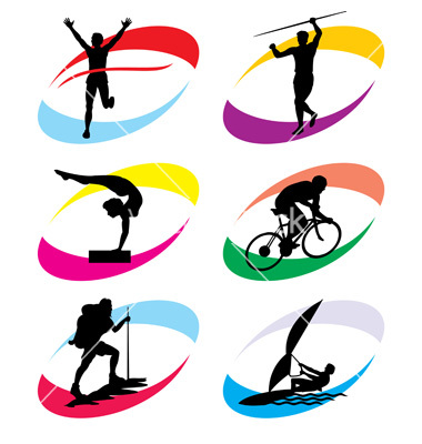 Sports Icons Clip Art