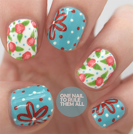 Spring 2014 Nail Art Designs