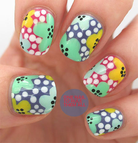 Spring Nail Art Design