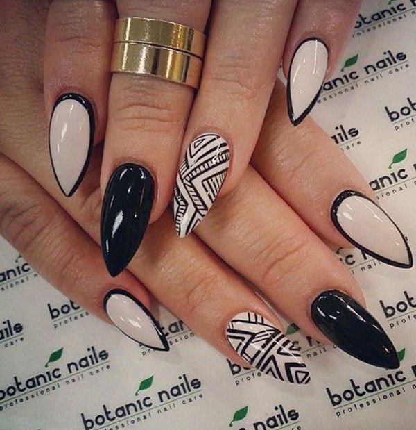 Stiletto Nail Designs