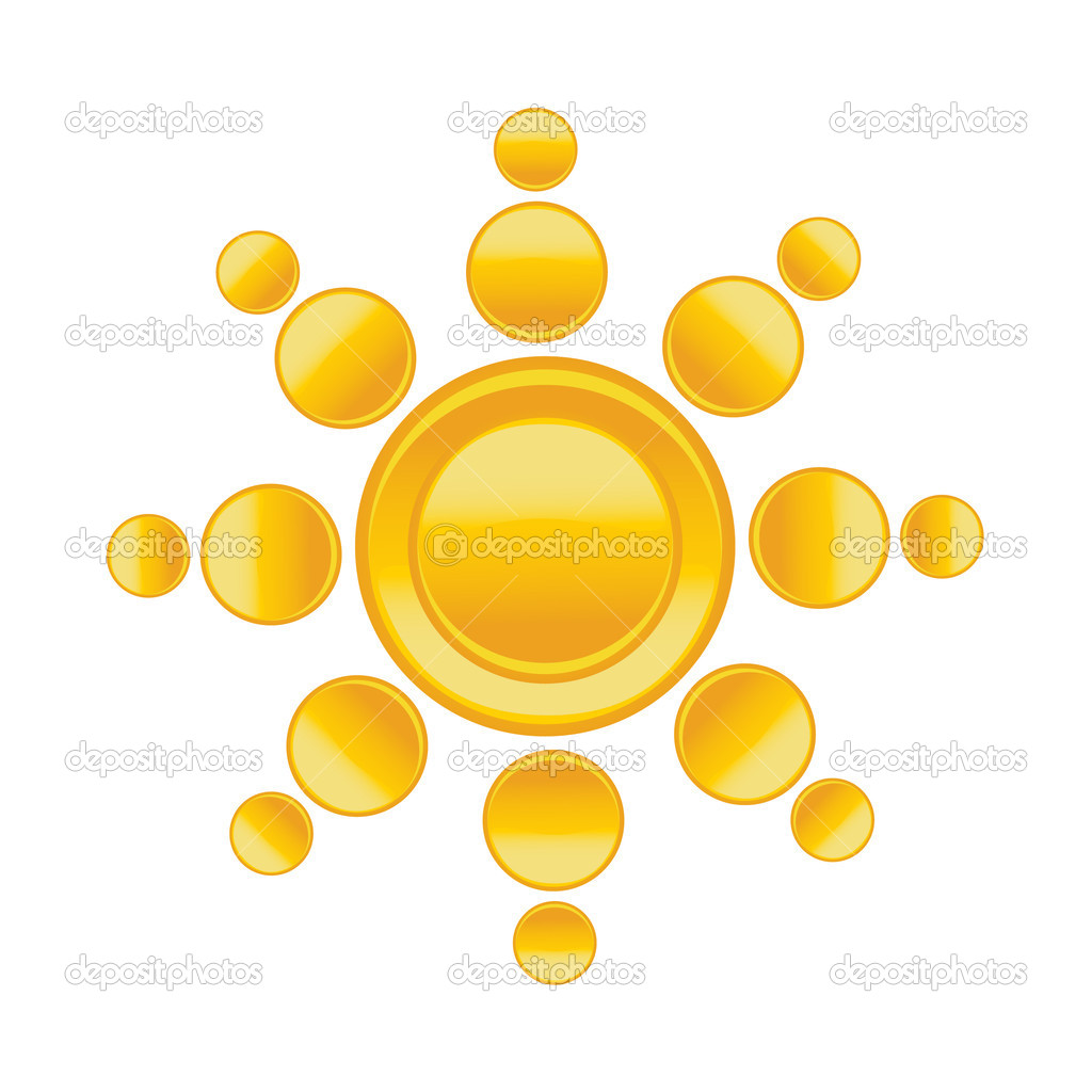 Sun Circle Clip Art