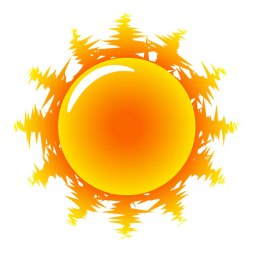 Sun Icons Vector Free