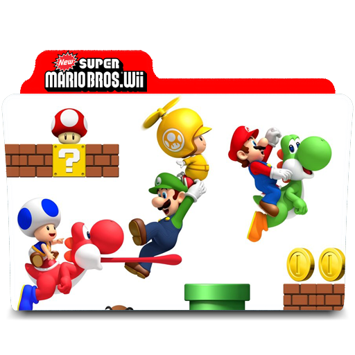 Super Mario Bros. Wii Folders
