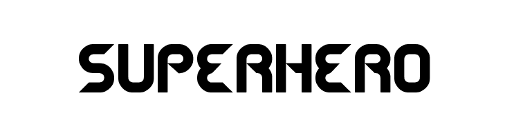 Superhero Font Download