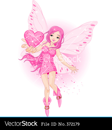 SVG Vector Fairy Love