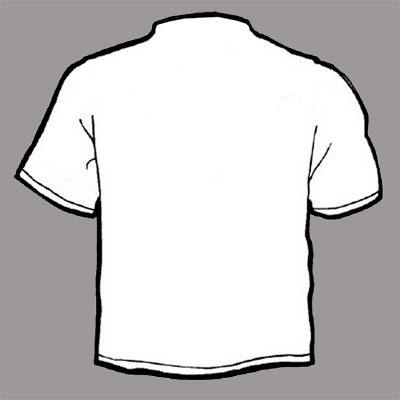T-Shirt Template Back