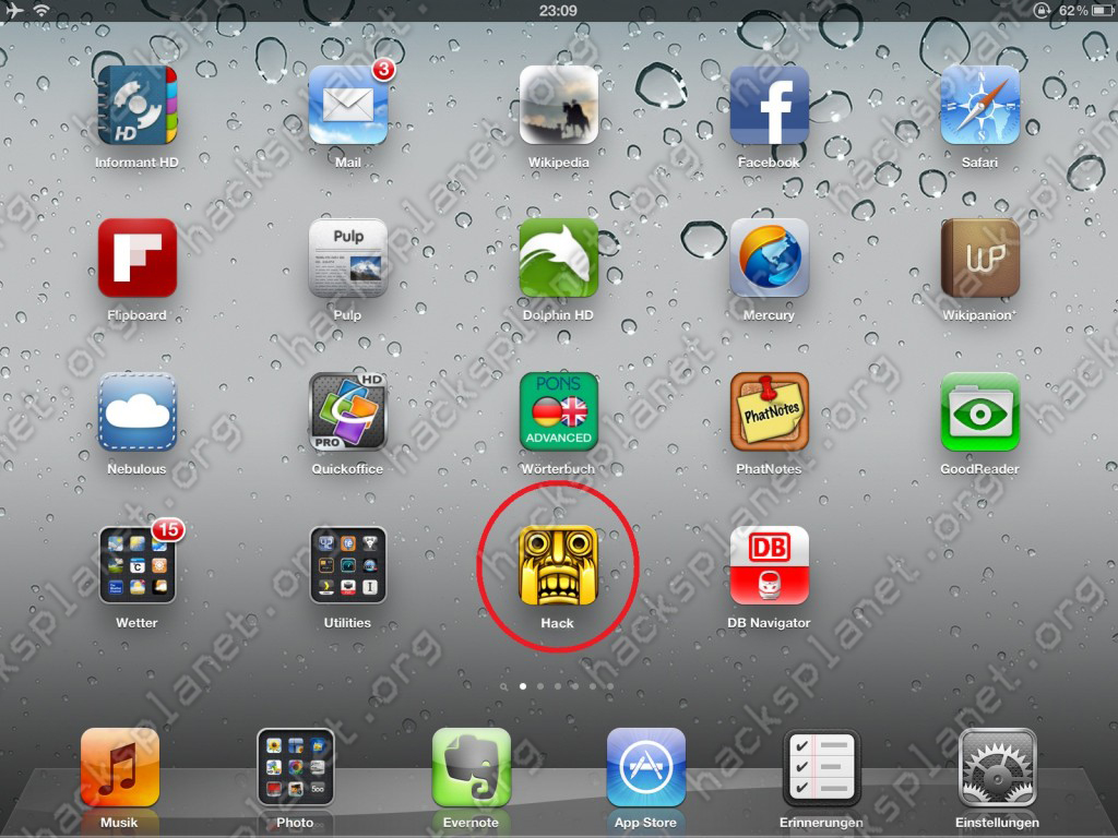 Temple Run App Icon for iPad 2