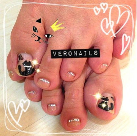 Toe Nail Art Designs for Beginners