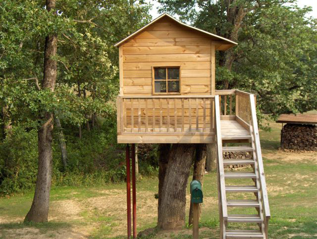 15 Building A Tree House Designs Images