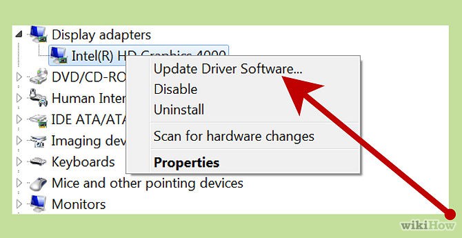 Update Your Video Card Drivers Windows 7
