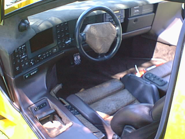 Vector Car Interior