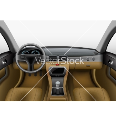 Vector Car Interior
