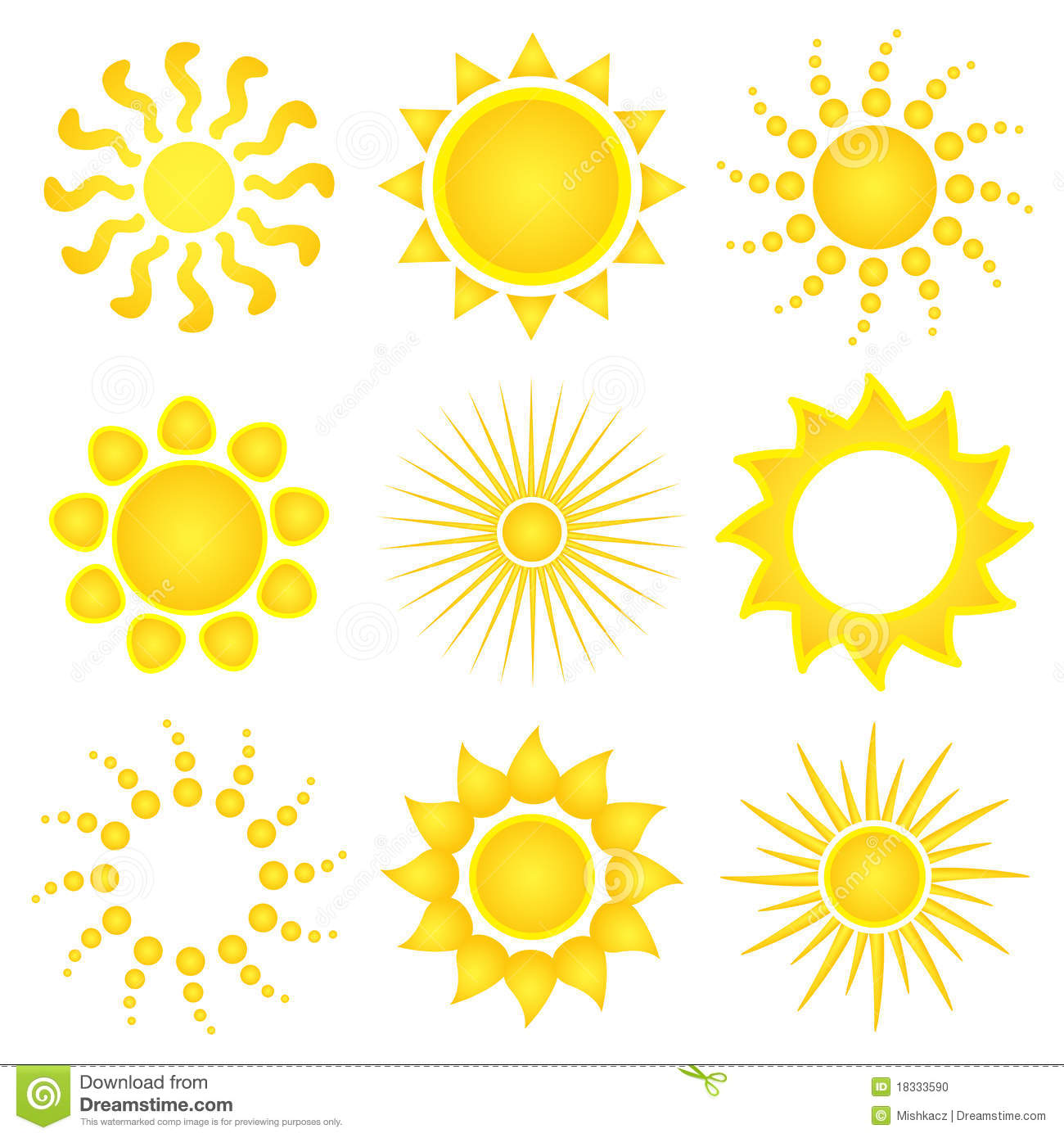Vector Sun Icon